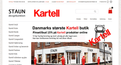 Desktop Screenshot of designbutikken.dk